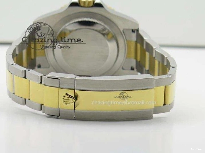 MiroTime 0212 Submariner 116613 LN SS YG Noob Best Edition Black Dial & Bezel On SS YG Bracelet A StreetReady 4018